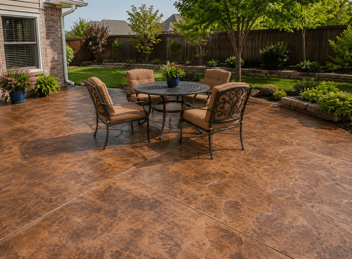 Colored Concrete Installer Rogers AR