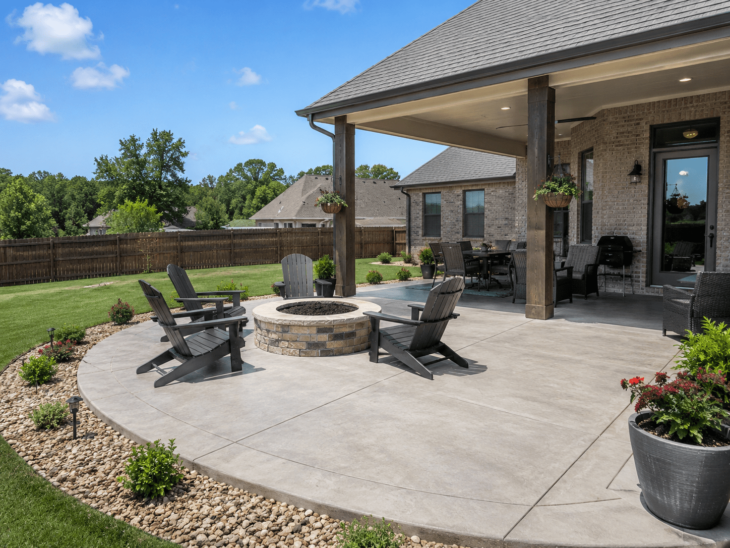 Concrete Patios Services Rogers AR