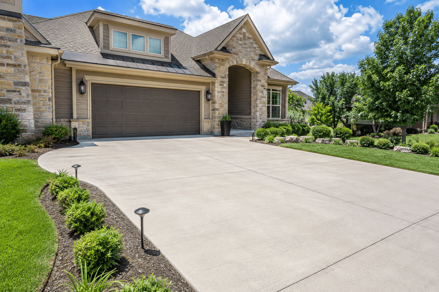 concrete driveway installer Rogers AR
