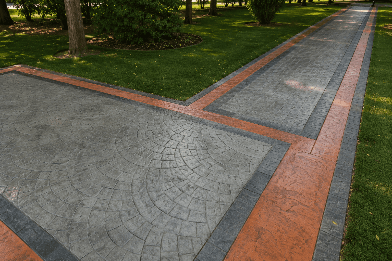 stained concrete installer Rogers AR