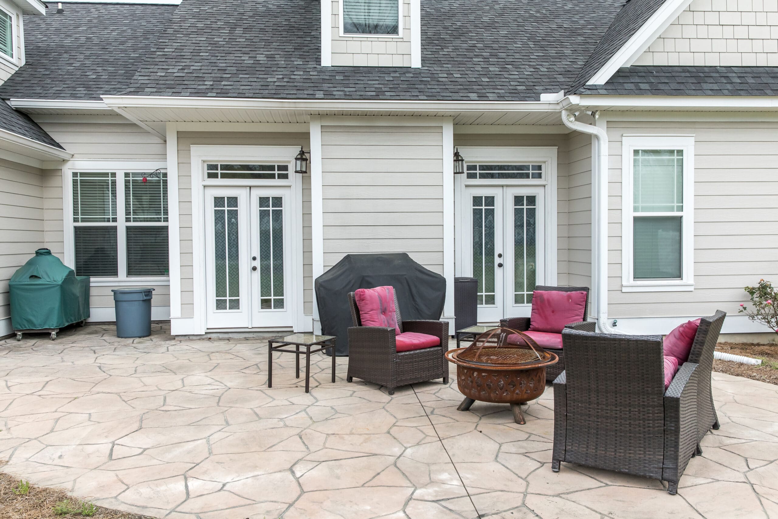 stamped concrete installed Rogers AR
