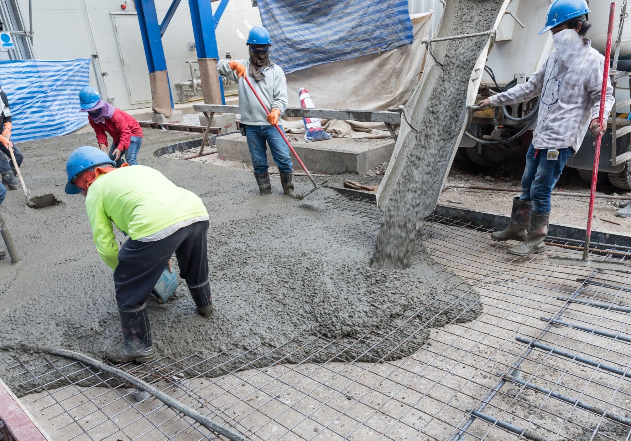 commercial concrete installation Northwest Arkansas