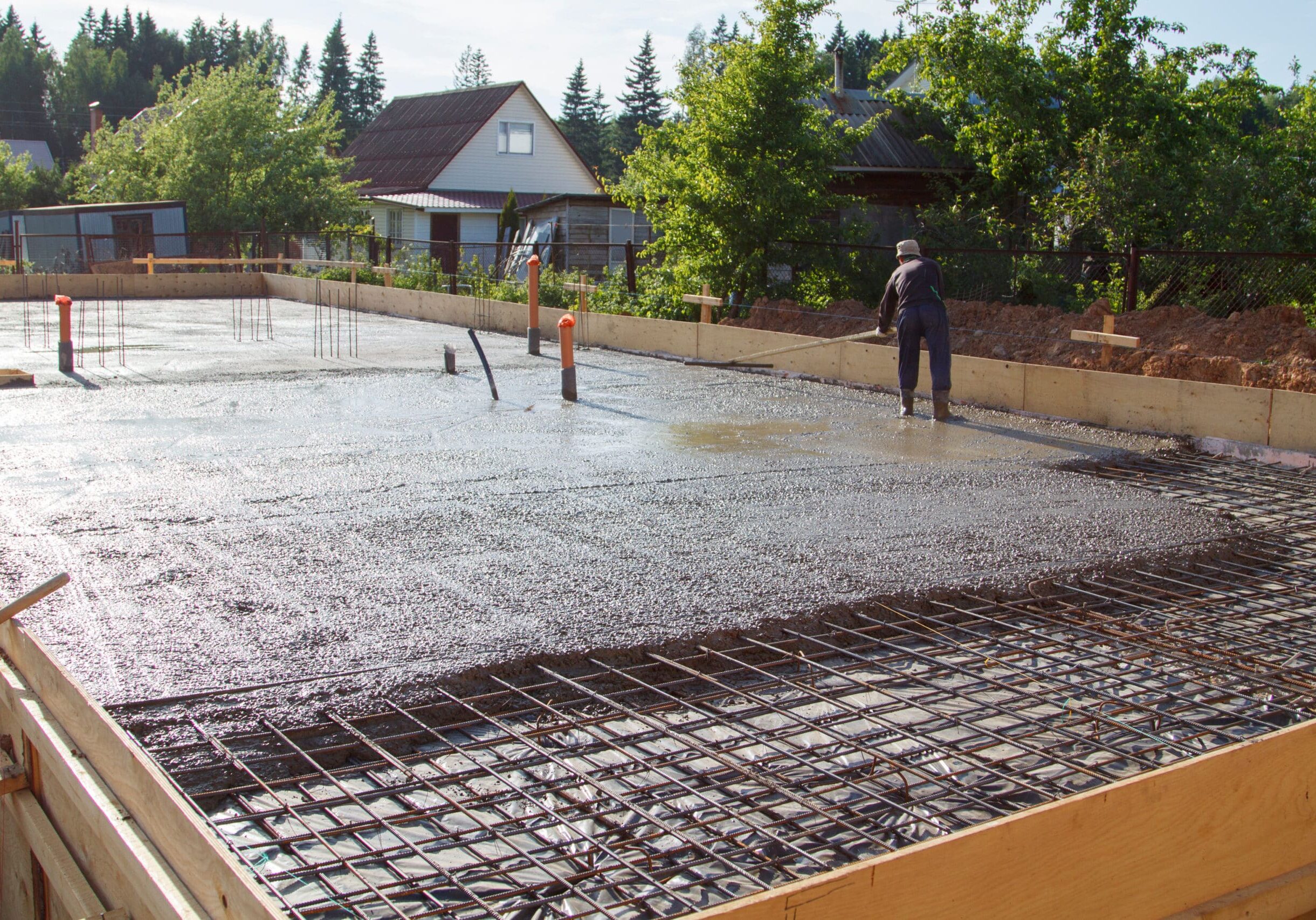 concrete slab installer Rogers AR